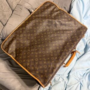 Louis Vuitton Brown Monogram Travel Bag